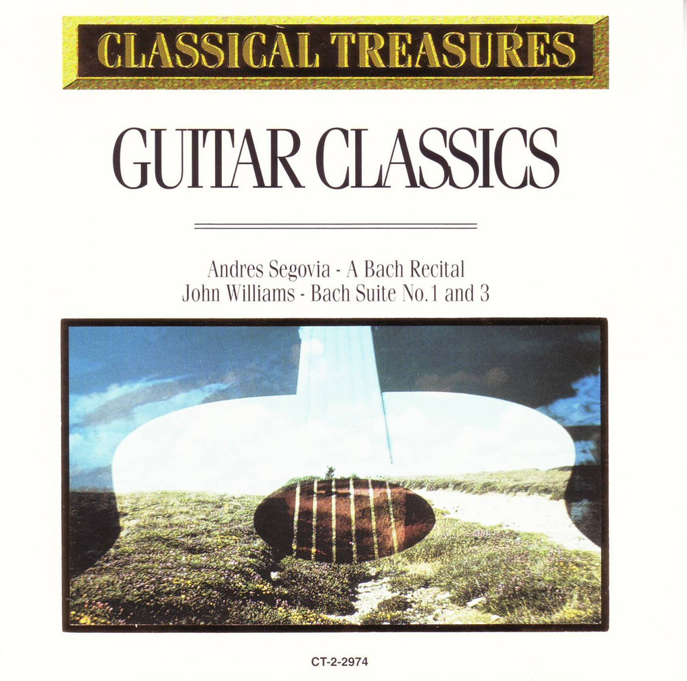 Classical Treasures: Guitar Classics [Audio CD] Bach, Johann Sebastian CD