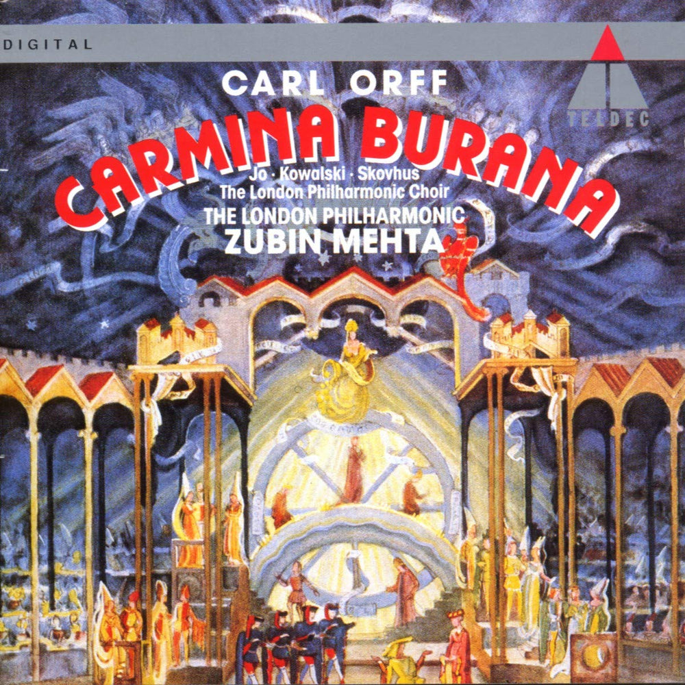 Orff - Carmina Burana / Jo, Kowalski, Skovhus, London Phil., Mehta - audioCD CD