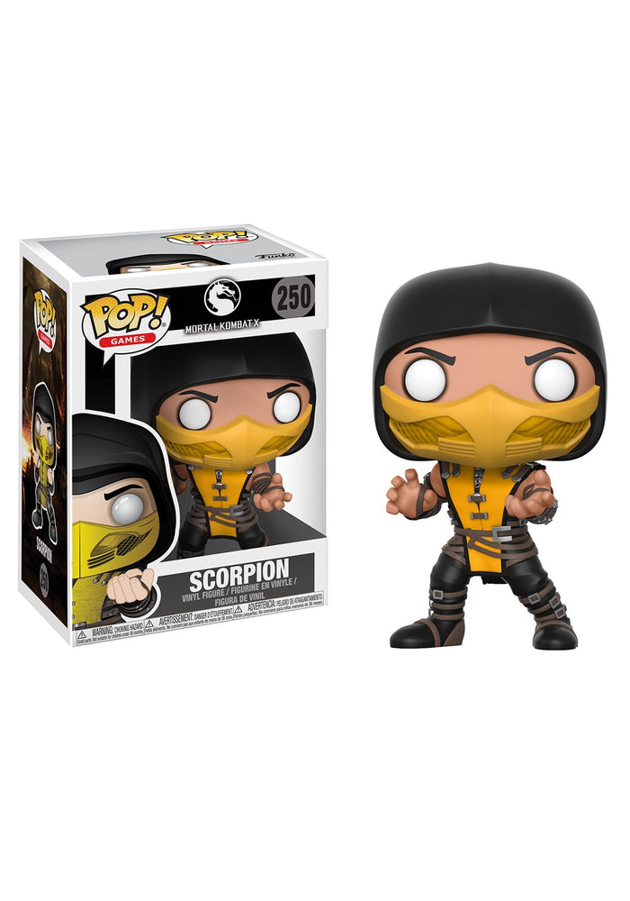Funko Pop Games: Mortal Combat - Scorpion (Styles May Vary) Collectible Vinyl Figure FUNKO