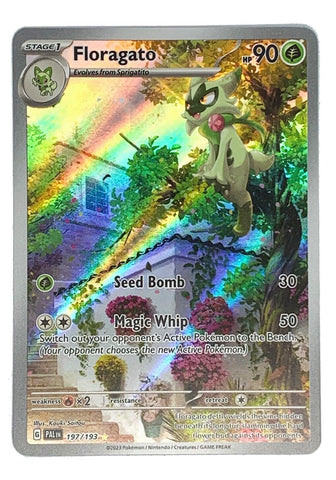 Pokemon - Floragato 197/193 - Paldea Evolved - Illustration Rare - Alternate Art Card Pokémon