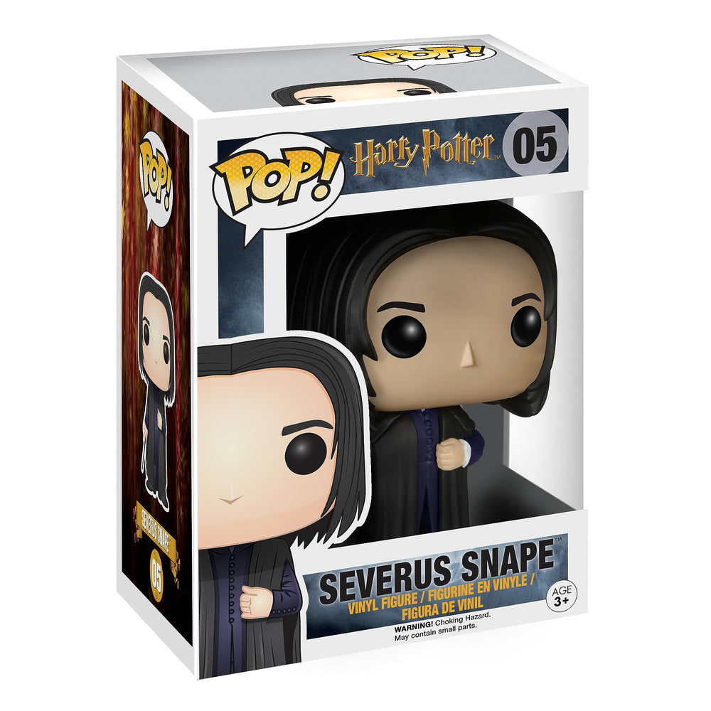Funko Pop! Movies: Harry Potter - Severus Snape Action Figure, Standard - Collectable Vinyl Figure - Gift Idea - Official Merchandise - Toys for Kids & Adults - Fantasy Fans FUNKO