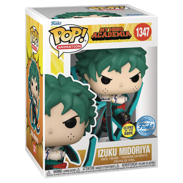 Pop! Animation: My Hero Academia – Deku Blackwhip Glow-in-The-Dark PX Vinyl Figure FUNKO