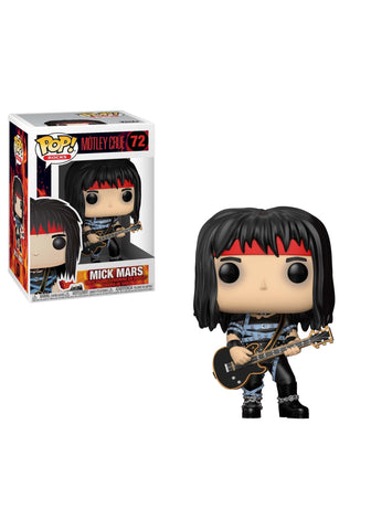 Funko POP! Rocks: Mötley Crüe Mick Mars Collectible Figure, Multicolor FUNKO