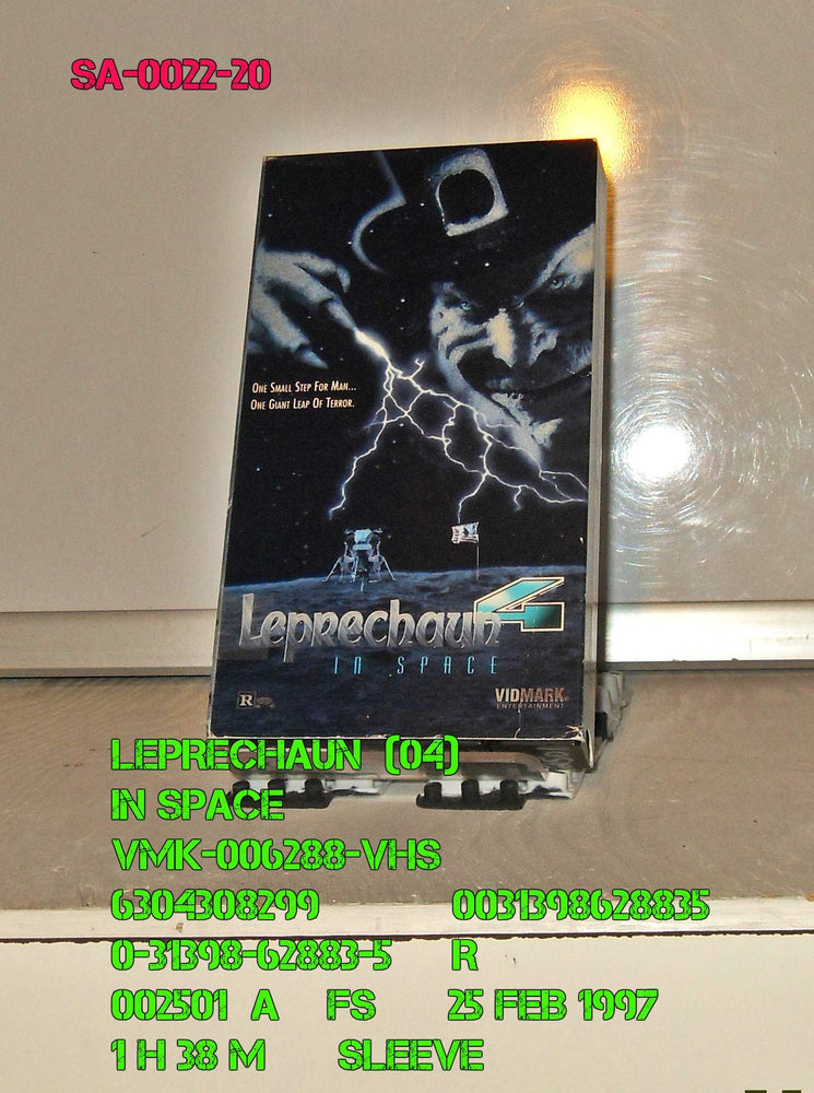 Leprechaun 4-in Space [VHS Tape] VHS