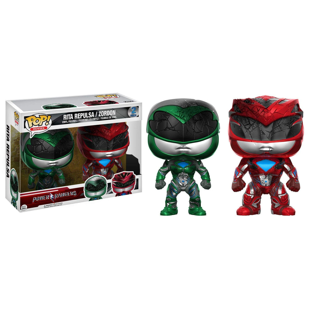 Funko - Power Rangers-Rita Repulsa/Zordon 2-Pack Figurine, Multicoloured, 13304 FUNKO