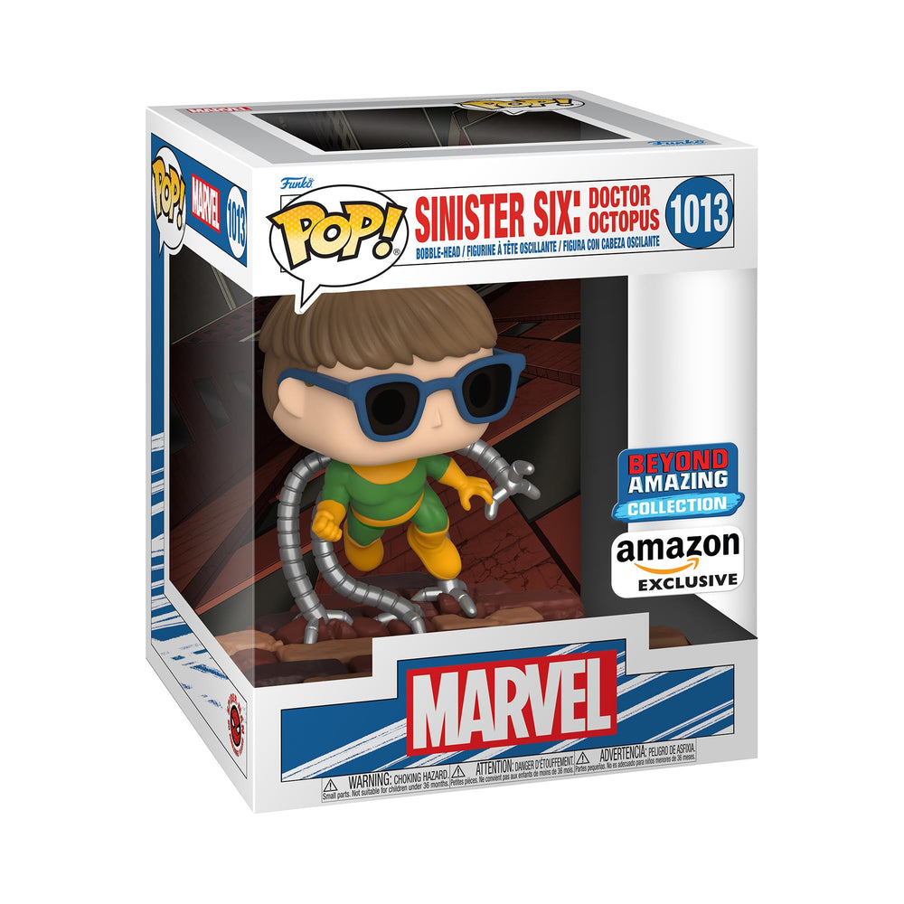 Funko Pop Deluxe Marvel: Sinister 6 - Doctor Octopus Figure 1 of 7 - Marvel Comics - Amazon Exclusive - Collectable Vinyl Figure - Gift Idea - Official Merchandise - Toys for Kids & Adults FUNKO