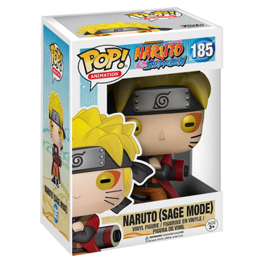 Funko Pop! Animation Naruto Shippuden: Naruto Uzamaki Sage Mode Special Edition Multicolor Exclusive #185 FUNKO