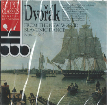 A Dvorak: From the New World- Slavonic Dance Nos. 1-4 [Audio CD] CD