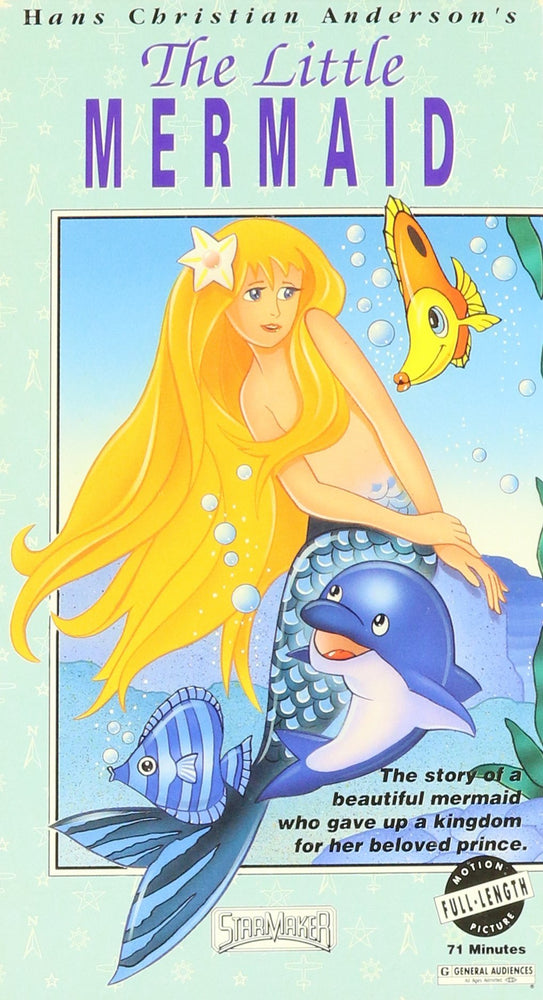 Hans Christian Anderson's The Little Mermaid (1978) VHS