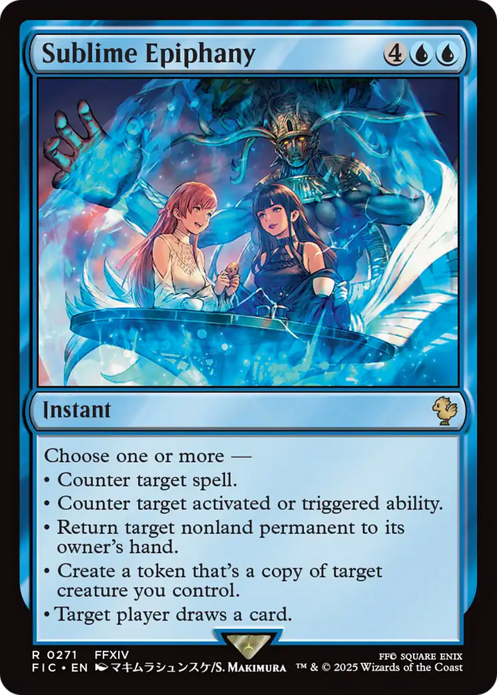 Sublime Epiphany [FINAL FANTASY Commander] Magic: The Gathering