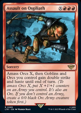 Assault on Osgiliath [The Lord of the Rings: Tales of Middle-Earth] Magic: The Gathering
