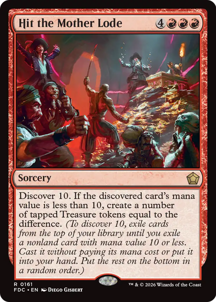 Hit the Mother Lode [Foundations Commander] Magic: The Gathering