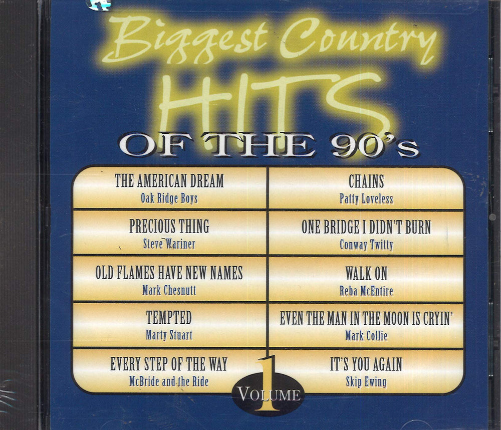 Biggest Country Hits of the 90's, Vol. 1 CD