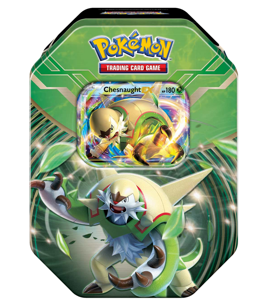 Kalos Power Tin (Chesnaught EX) Pokémon