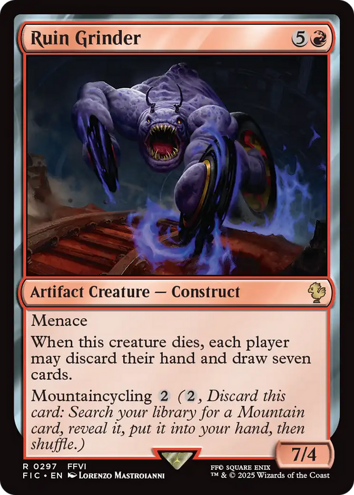 Ruin Grinder [FINAL FANTASY Commander] Magic: The Gathering