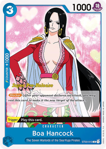 Boa Hancock [Super Pre-Release Starter Deck: The Seven Warlords of the Sea] Bandai