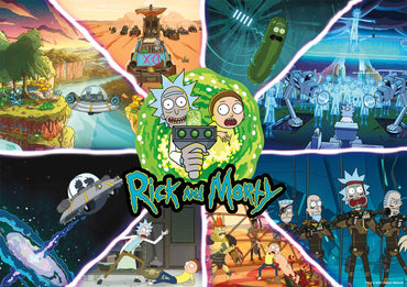 Buffalo Games - Get Schwifty - 500 Piece Jigsaw Puzzle FIGURE