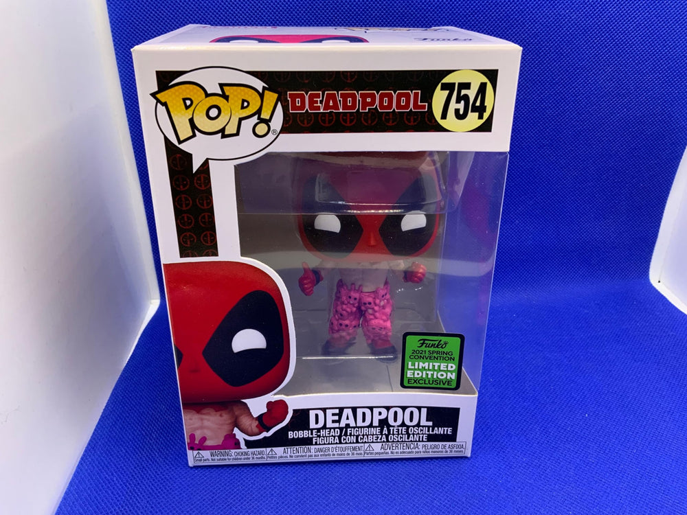 Funko POP! Deadpool - Deadpool with Teddy Bear Pants (ECCC 2021 Shared Exclusive) FUNKO