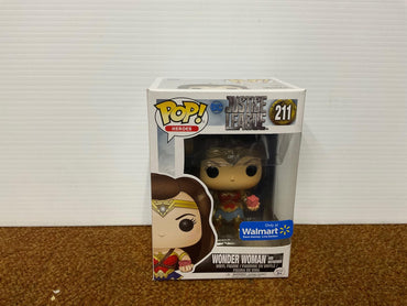 Funko 14869-PX-1TF Pop DC Justice League Wonder Woman Exclusive Vinyl Movie, Solid, Multi, one Size FUNKO