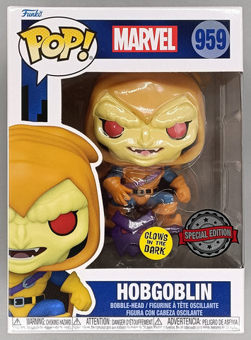 Funko POP! Animated Spider Man - Hobgoblin Glow in The Dark Exclusive FUNKO