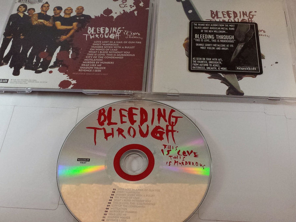This Is Love, This Is Murderous [Audio CD] Bleeding Through CD