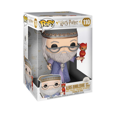 Funko POP! Harry Potter: 10" Albus Dumbledore with Fawkes FUNKO
