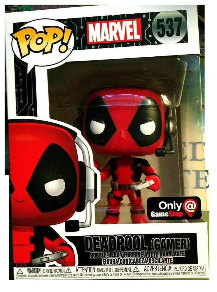 Funko Pop! Deadpool Gamer 537 Exclusive Vinyl Figure FUNKO