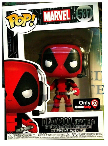 Funko Pop! Deadpool Gamer 537 Exclusive Vinyl Figure FUNKO