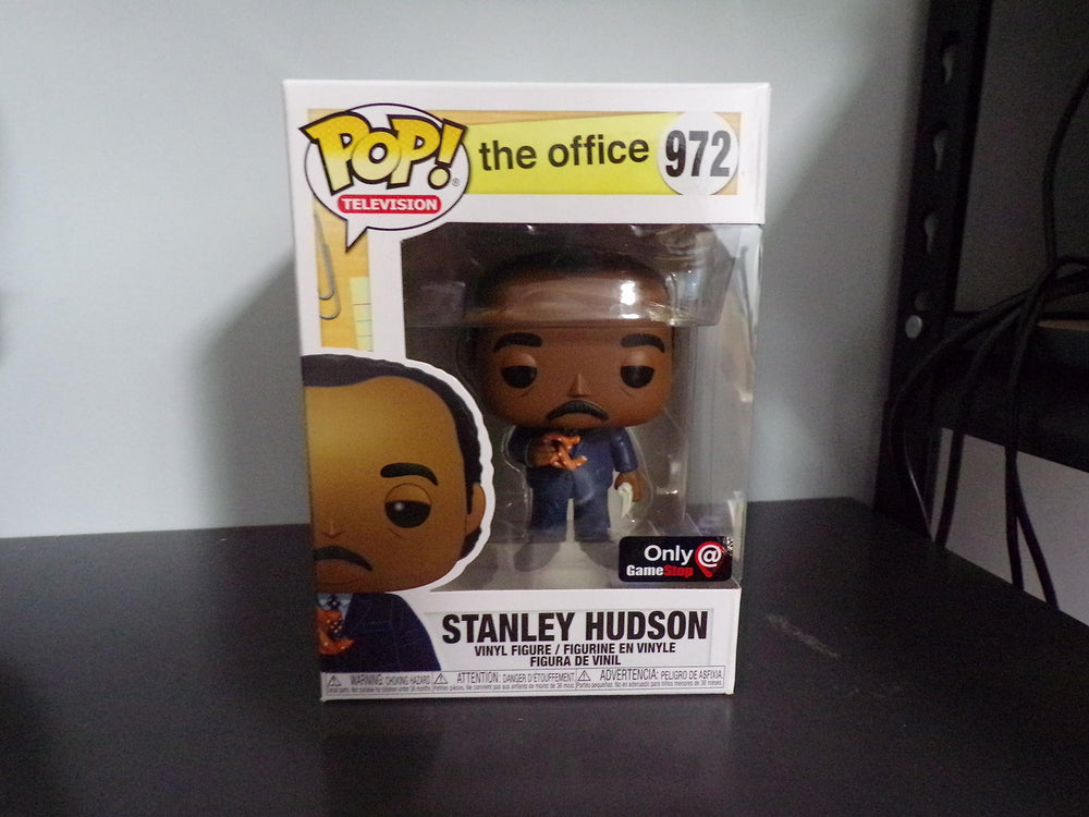 Funko Pop! The Office Stanley Hudson Pretzel Day Exclusive Vinyl Figure FUNKO