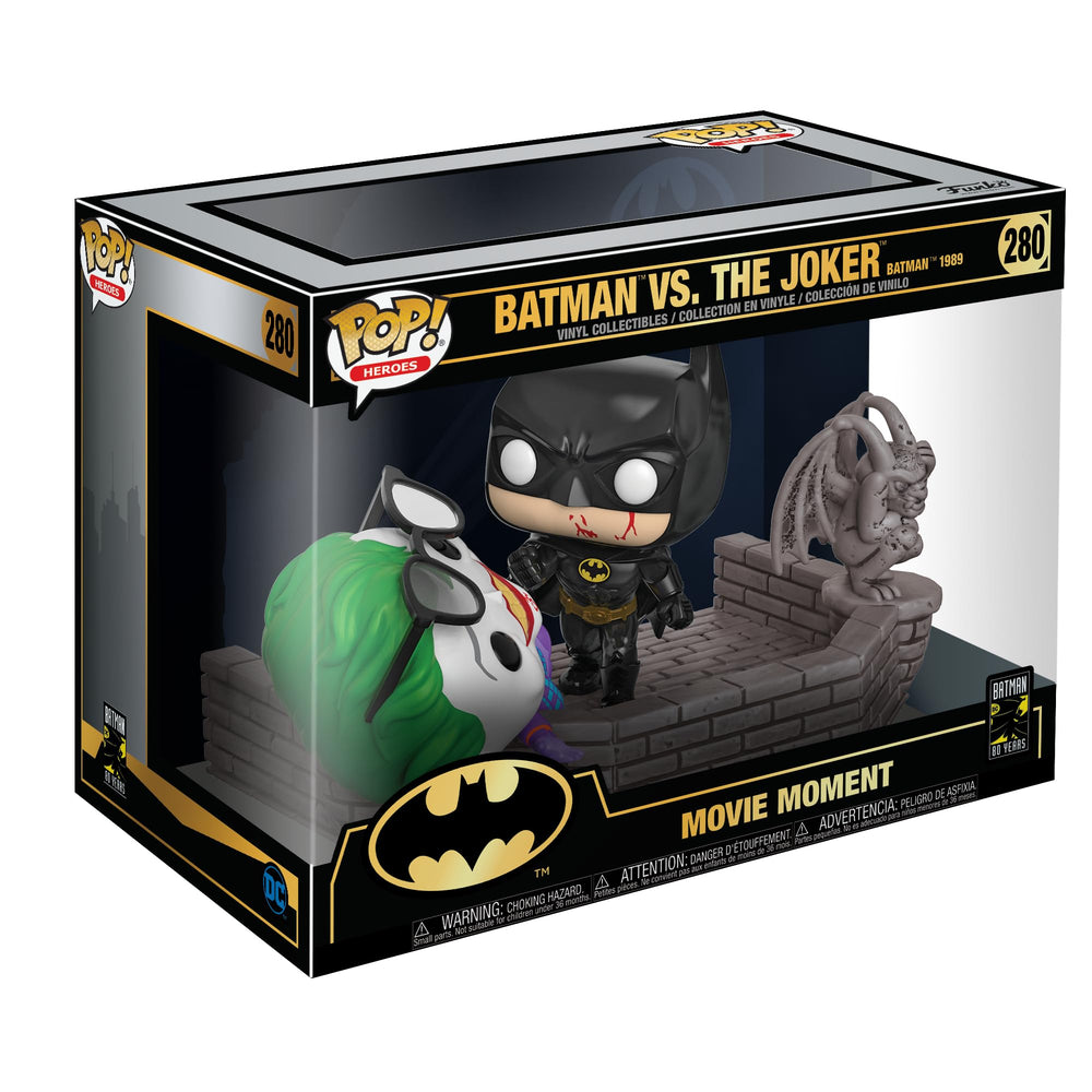 Funko Pop! Movie Moment: Batman 80th - Batman & Joker (1989), Multicolor FUNKO