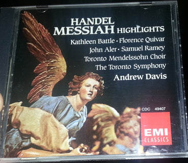 Messiah Highlights CD