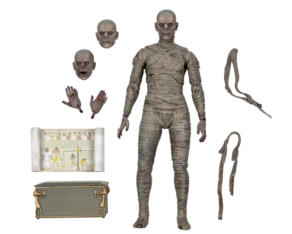 NECA Universal Monsters 7" Scale Ultimate Mummy Action Figure, Color FIGURE
