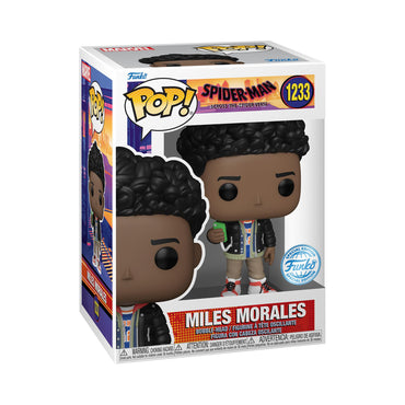 Funko Pop! Vinyl: Spider-Man: Across The Spider-Verse: Miles Morales - Spider-Man - Amazon Exclusive - Collectable Vinyl Figure - Gift Idea - Official Merchandise - Toys for Kids & Adults FUNKO