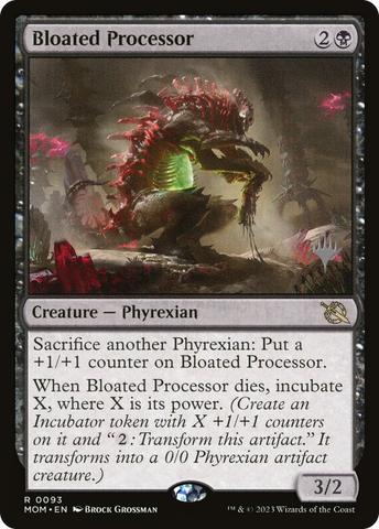 Bloated Processor (Promo Pack) [March of the Machine Promos] Magic: The Gathering