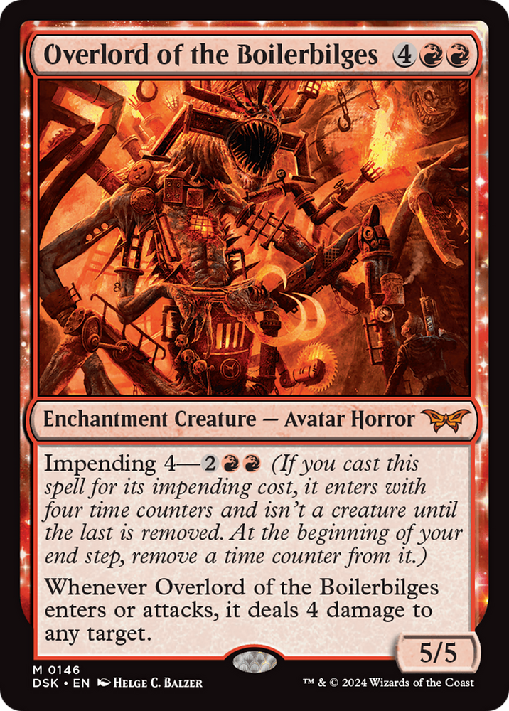 Overlord of the Boilerbilges [Duskmourn: House of Horror] Magic: The Gathering