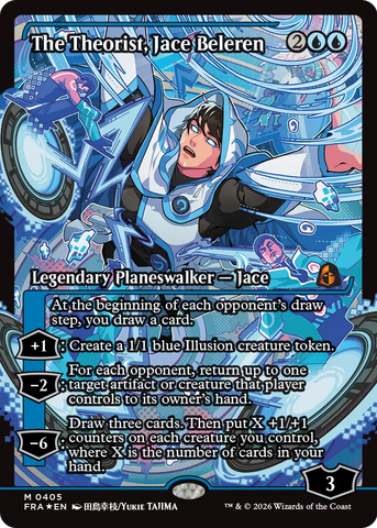 The Theorist, Jace Beleren (Showcase) [Reality Fracture] Magic: The Gathering