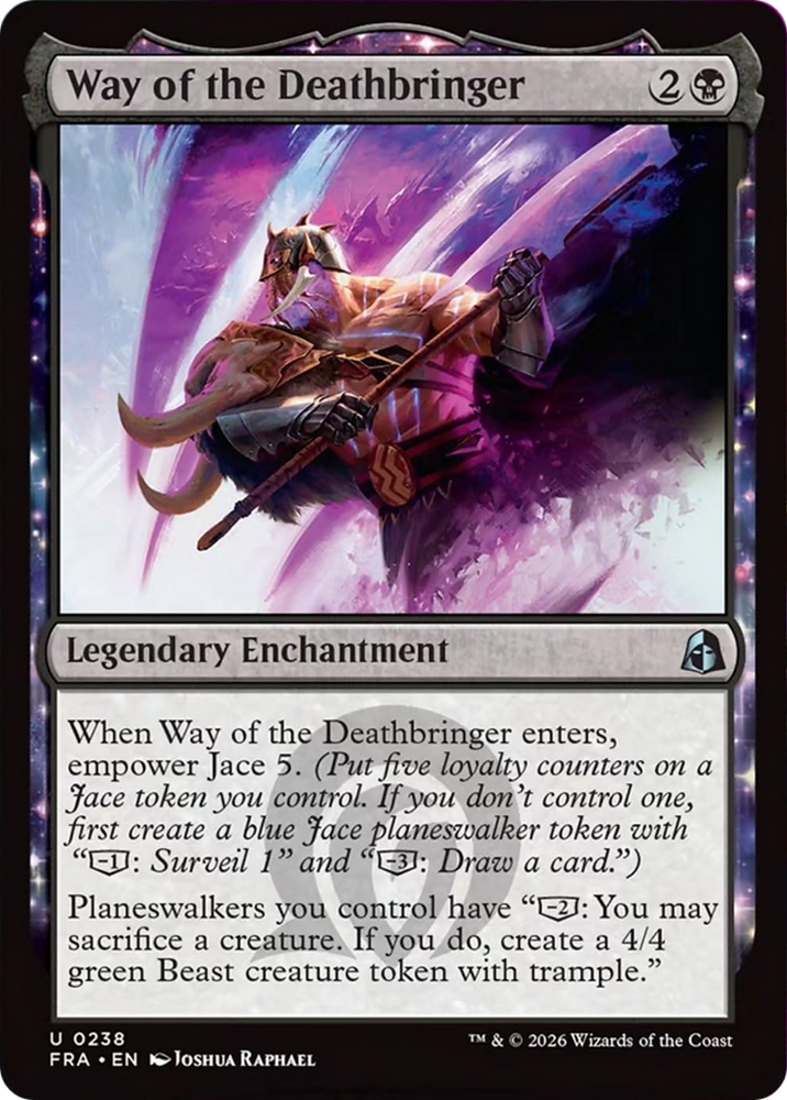 Way of the Deathbringer [Reality Fracture] Magic: The Gathering