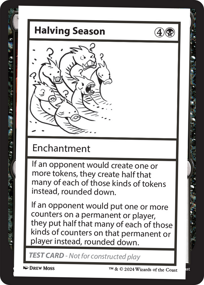 Halving Season [Mystery Booster 2 Playtest Cards] Magic: The Gathering