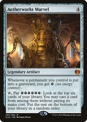 Aetherworks Marvel [Kaladesh] Magic: The Gathering