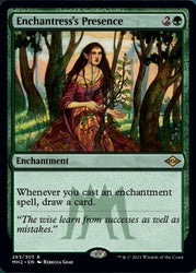 Enchantress's Presence (Foil Etched) [Modern Horizons] Magic: The Gathering