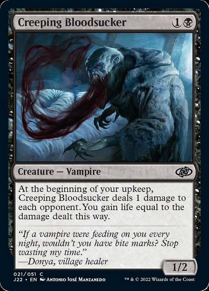 Creeping Bloodsucker [Jumpstart 2022] Magic: The Gathering