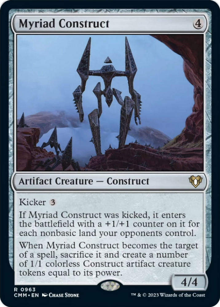 Myriad Construct [Commander Masters] Magic: The Gathering