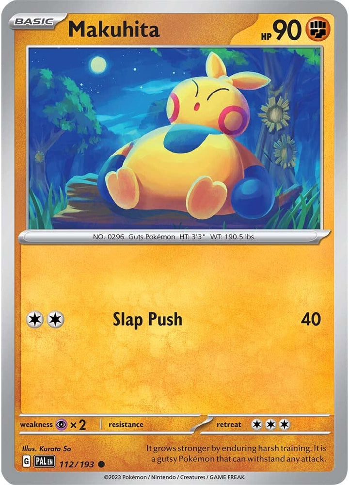 Makuhita (112/193) [Scarlet & Violet: Paldea Evolved] Pokémon