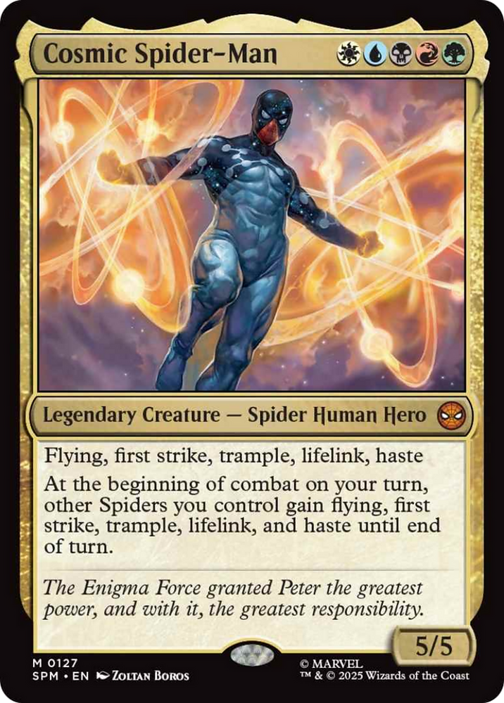 Cosmic Spider-Man [Marvel's Spider-Man] Magic: The Gathering