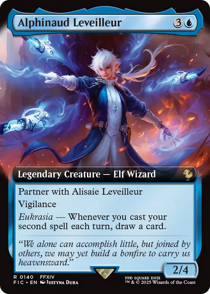Alphinaud Leveilleur (Extended Art) [FINAL FANTASY Commander] Magic: The Gathering