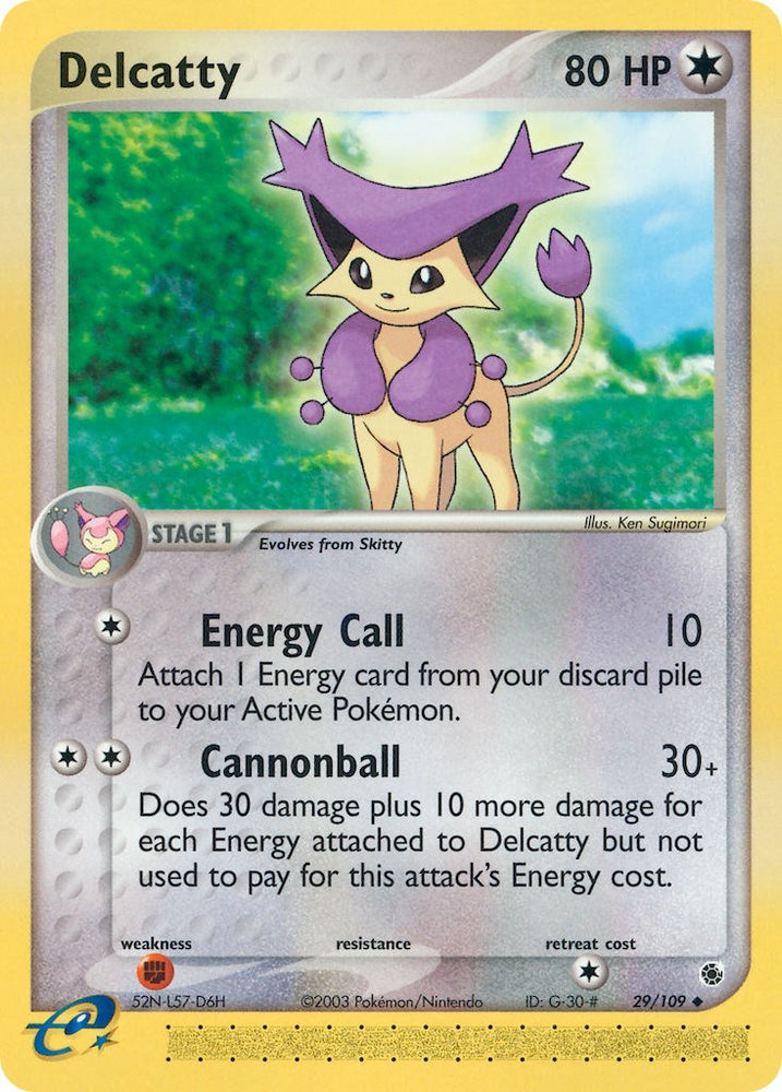 Delcatty (29/109) [EX: Ruby & Sapphire] Pokémon