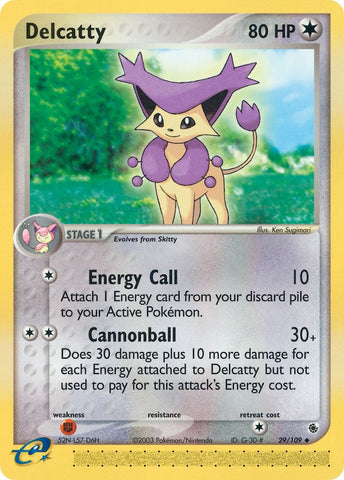 Delcatty (29/109) [EX: Ruby & Sapphire] Pokémon