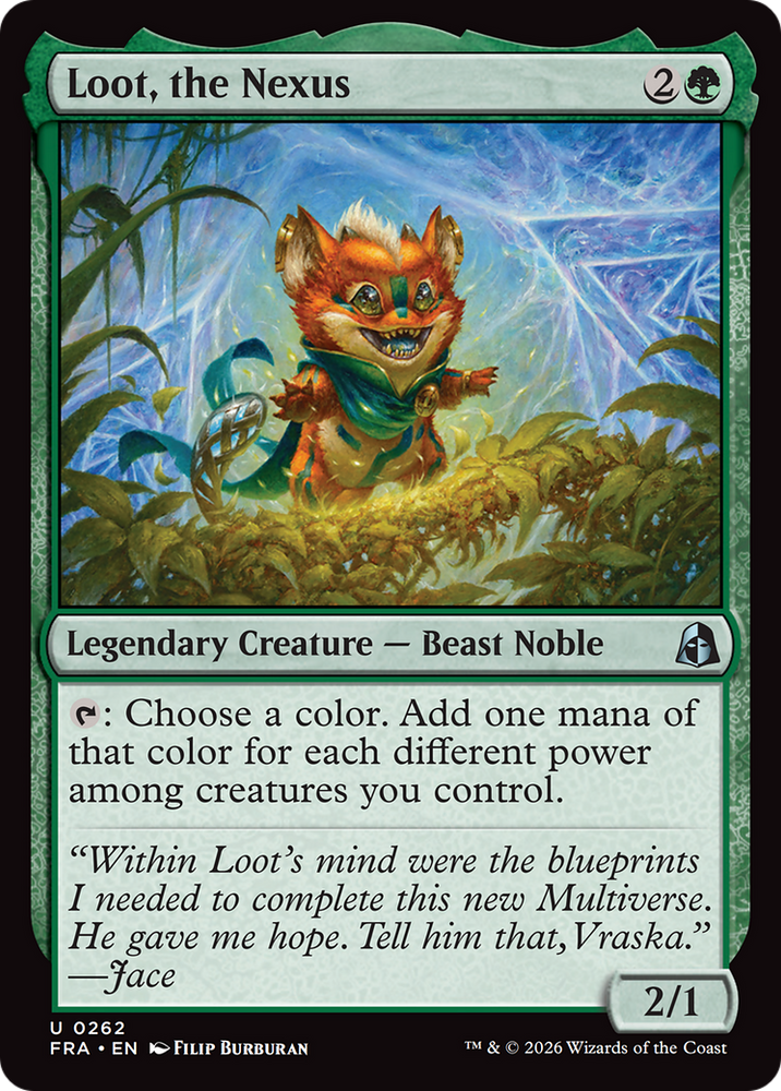 Loot, the Nexus [Reality Fracture] Magic: The Gathering
