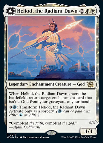 Heliod, the Radiant Dawn // Heliod, the Warped Eclipse [March of the Machine] Magic: The Gathering