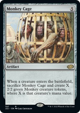 Monkey Cage [Jumpstart 2022] Magic: The Gathering